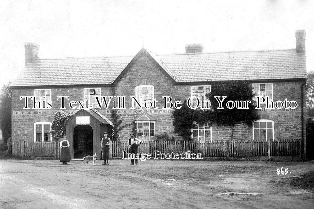 HR 743 - The Buck Inn Pub, Woonton, Herefordshire c1910