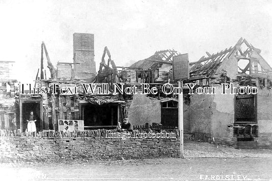 HR 749 - The New Inn Pub After The Fire, Eardisley, Herefordshire