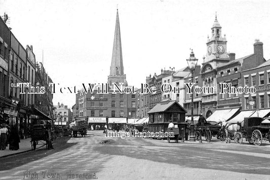 HR 764 - High Town, Hereford, Herefordshire c1910
