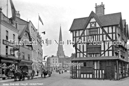 HR 765 - The Old House, Hereford, Herefordshire c1915