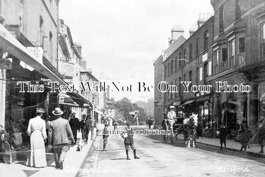 HR 77 - Commercial Road, Hereford, Herefordshire c1906