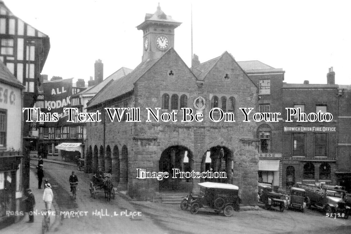 HR 770 - Market Hall & Place, Ross On Wye, Herefordshire