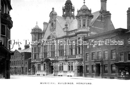 HR 771 - Municipal Buildings, Hereford, Herefordshire