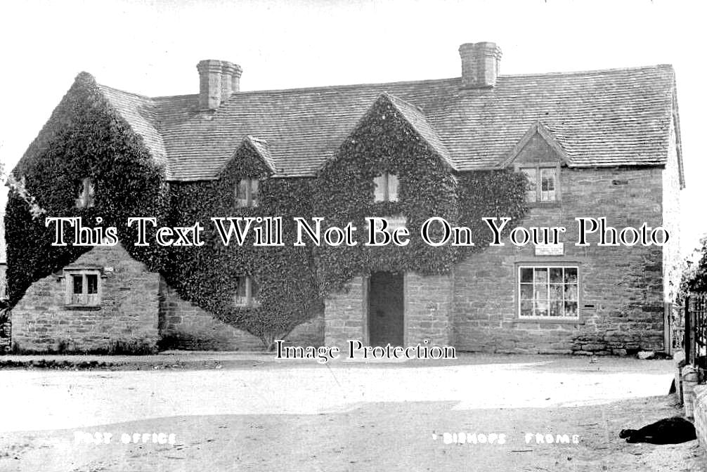 HR 772 - Bishops Frome Post Office, Herefordshire c1908
