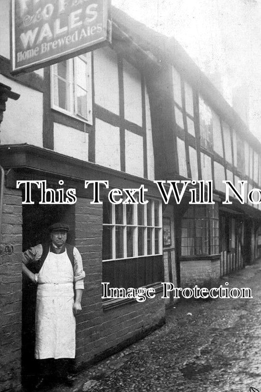 HR 773 - The Prince Of Wales Pub, Ledbury, Herefordshire c1910