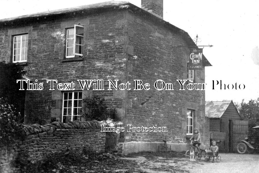 HR 777 - The Crown Inn Pub, Aston Crews, Herefordshire c1912