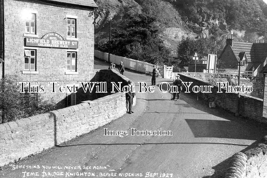 HR 800 - Teme Bridge Before Widening, Knighton, Shropshire 1927