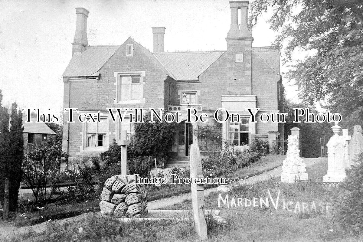 HR 801 - Marden Vicarage, Herefordshire c1914