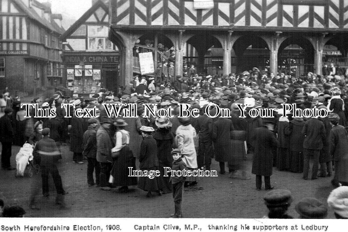 HR 806 - South Herefordshire Election, Ledbury 1908