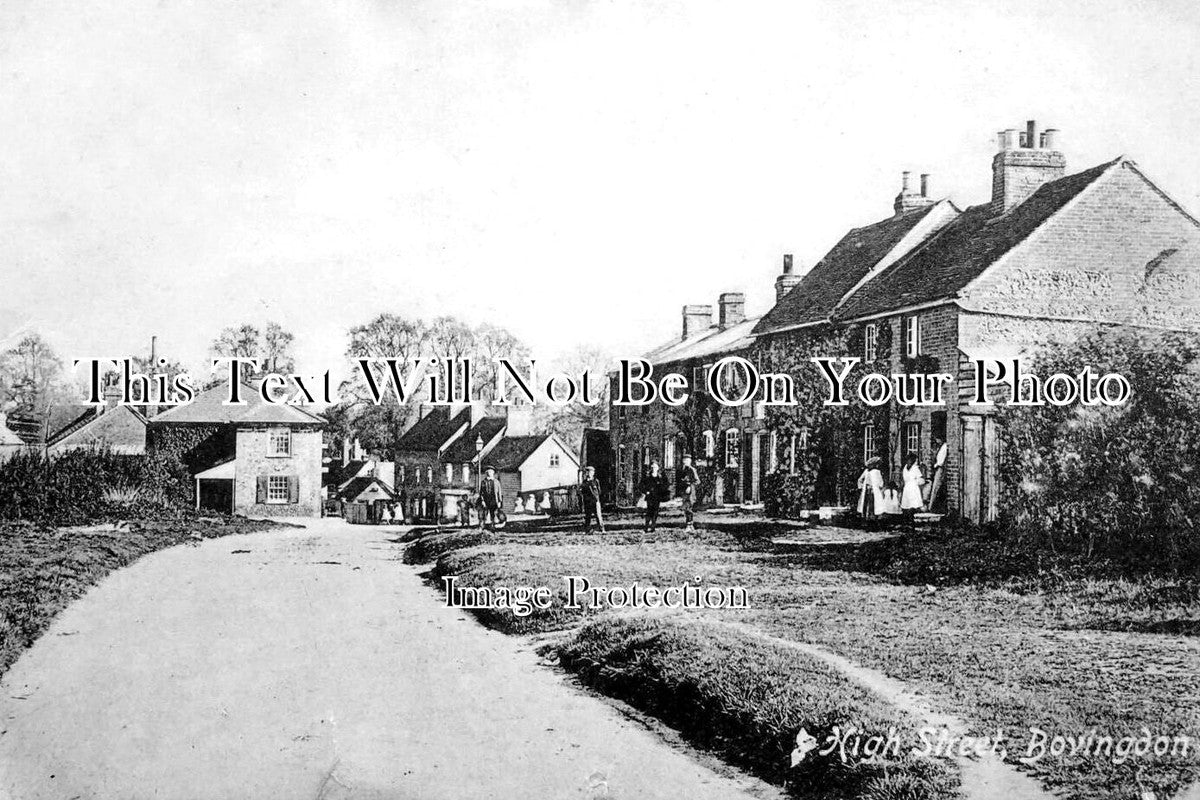 HR 809 - High Street, Bovingdon, Herefordshire c1912