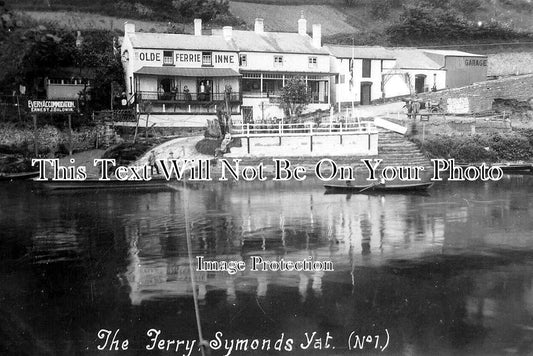 HR 824 - The Ferry & Ferrie Inn Pub, Symonds Yat, Herefordshire c1924