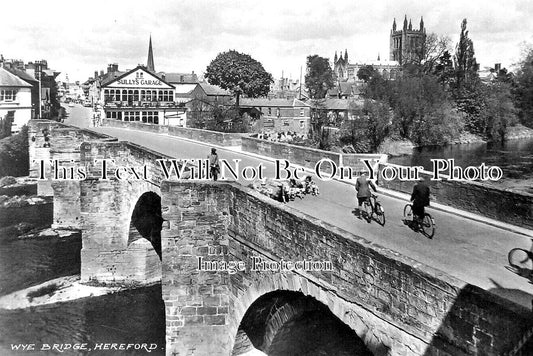 HR 832 - Wye Bridge, Hereford, Herefordshire