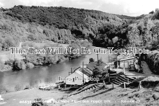 HR 838 - Symonds Yat From The Old Ferry Inn Pub, Herefordshire