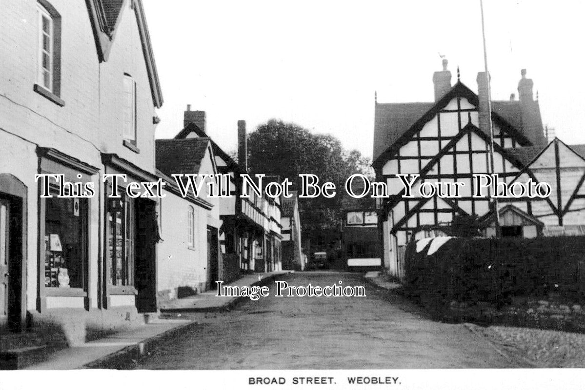 HR 839 - Broad Street, Weobley, Herefordshire