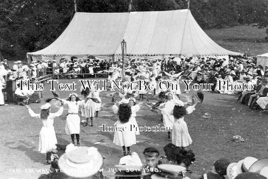 HR 845 - Morris Dancers At Colwall Flower Show, Herefordshire 1908