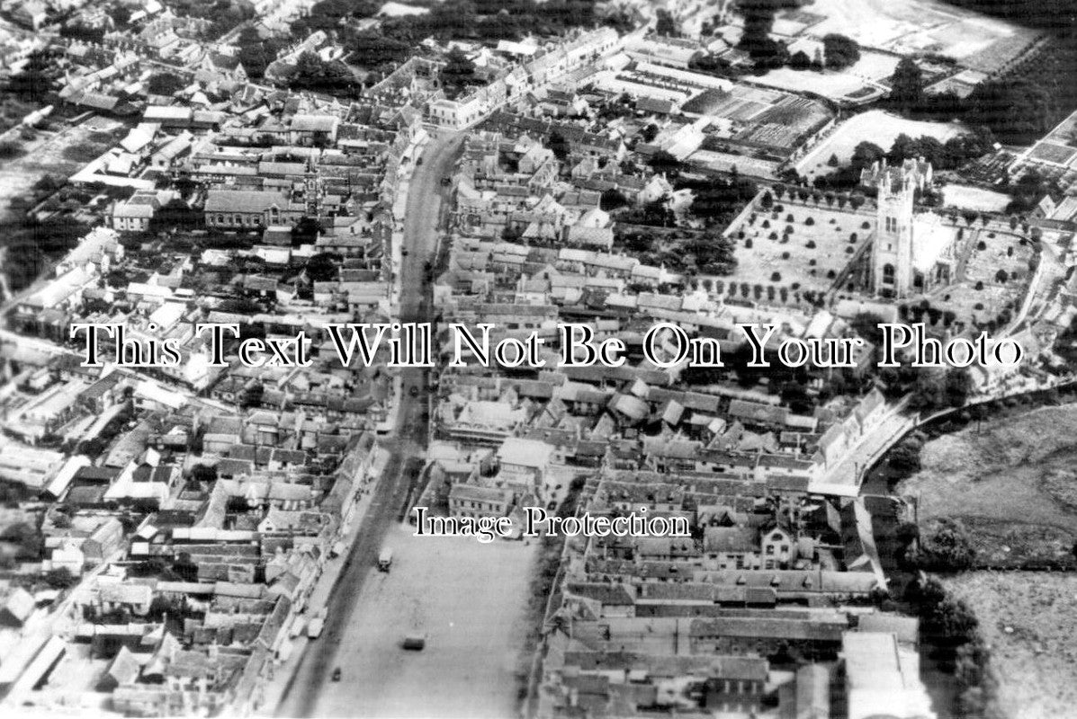 HU 182 - St Neots Aerial View, Cambridgeshire