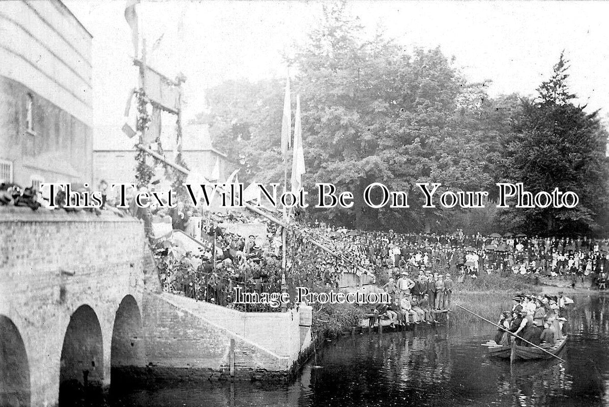 HU 209 - St Neots Paper Mills Whit Monday, Little Paxton, Cambridgeshire 1895