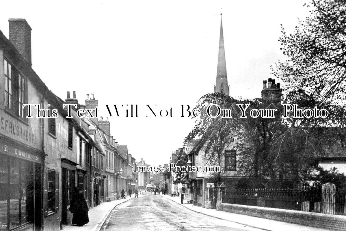 HU 222 - High Street, Huntingdon, Cambridgeshire c1932