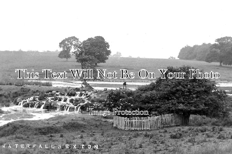 HU 223- Exton Waterfall, Cambridgeshire c1908