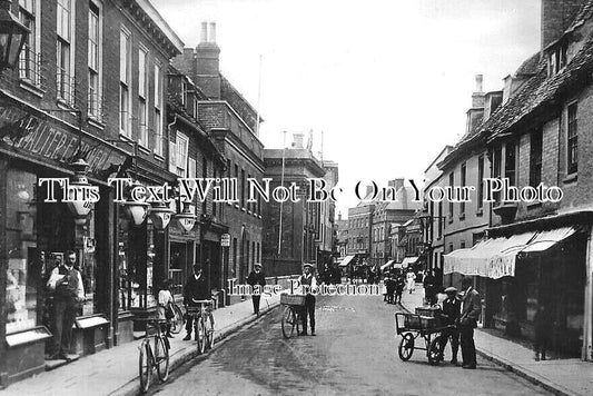 HU 260 - High Street, Huntingdon, Cambridgeshire c1913