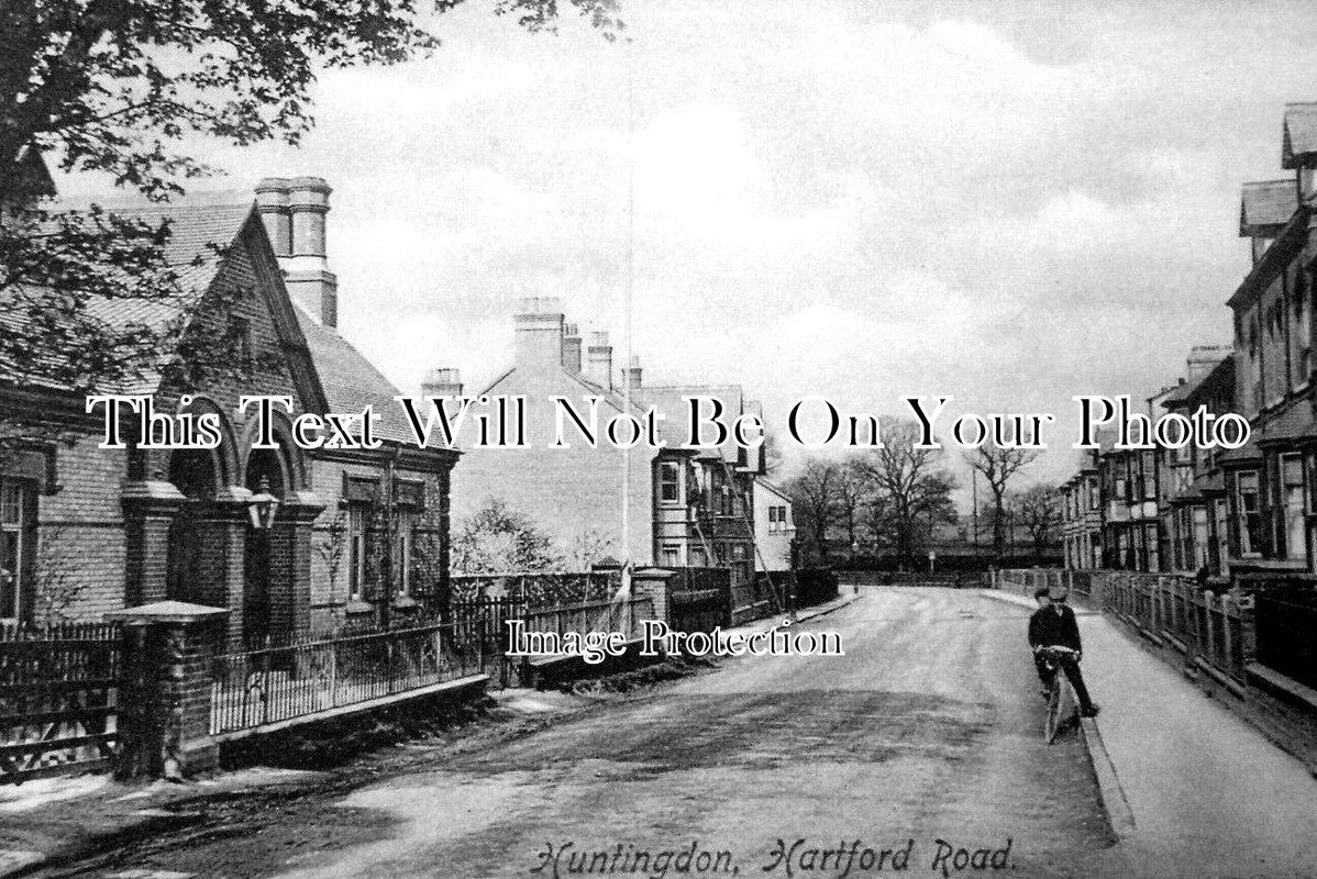 HU 267 - Hartford Road, Huntingdon, Cambridgeshire c1905