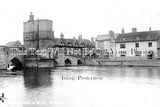 HU 279 - The Bridge & Quay, St Ives, Cambridgeshire