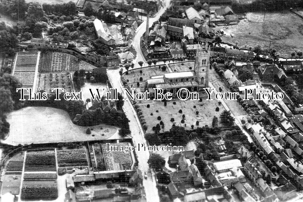 HU 317 - Aerial View Of St Neots, Cambridgeshire