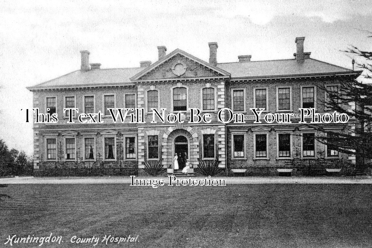 HU 324 - Huntingdon County Hospital, Cambridgeshire c1905