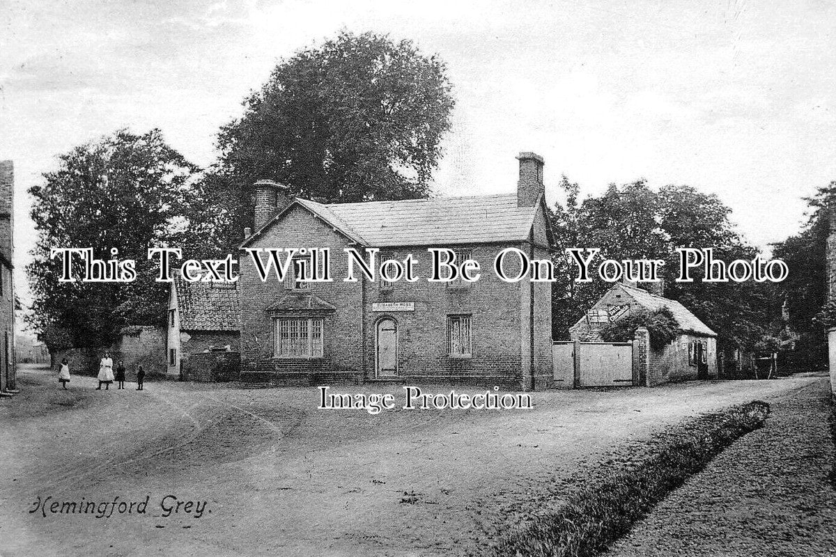 HU 334 - Wagon & Horses Pub, Hemingford Grey, Cambridgeshire c1911