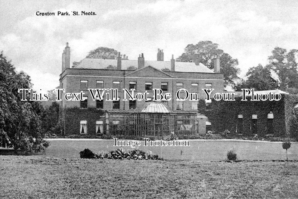 HU 339 - Croxton Park House, St Neots, Cambridgeshire c1905 – JB Archive