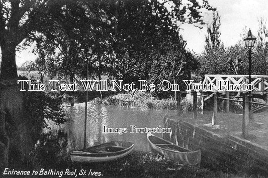 HU 36 - Entrance To Bathing Pool, St Ives, Huntingdonshire