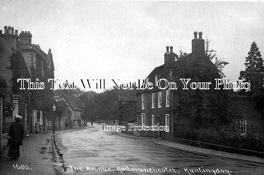 HU 4 - The Avenue, Godmanchester, Huntingdon, Huntingdonshire c1909