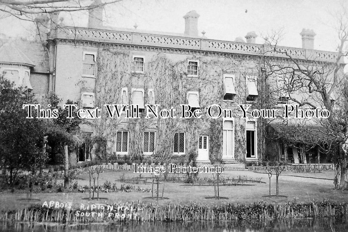 HU 42 - South Front, Abbots Ripton Hall, Huntingdonshire – JB Archive