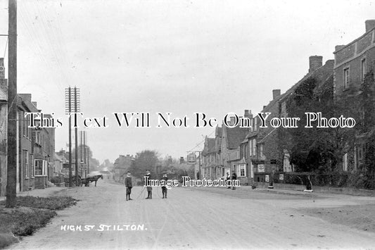 HU 53 - High Street, Stilton, Cambridgeshire c1914