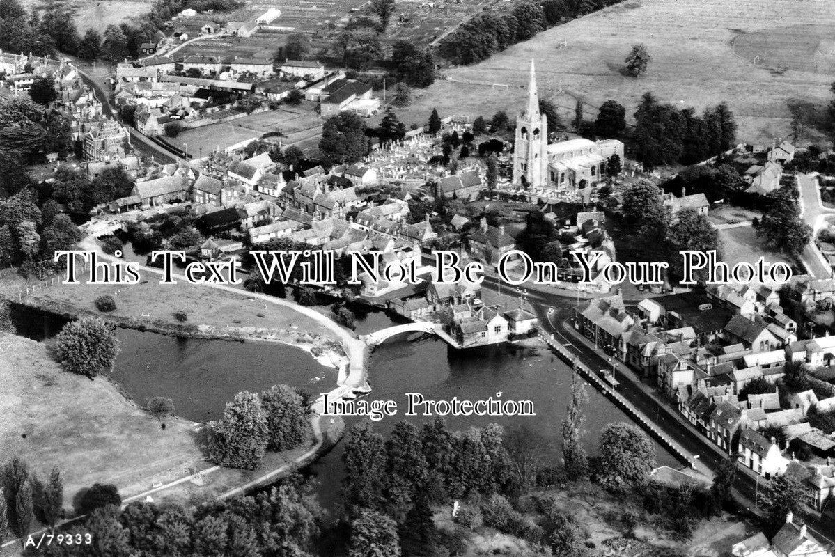 HU 84 - Aerial View Of Godmanchester, Huntingdonshire, Cambridgeshire