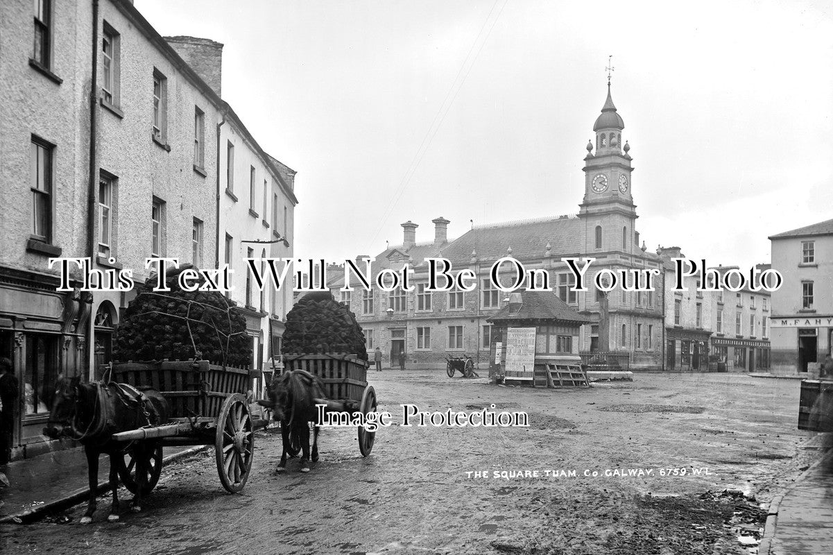 IE 113 - The Square, Tuam, Co Galway, Ireland c1900