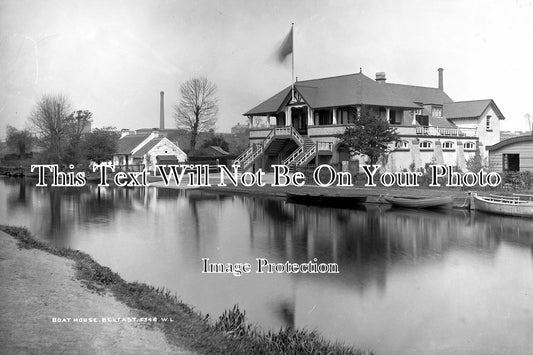 IE 12 - Boat House, Belfast, County Antrim, Ireland c1900