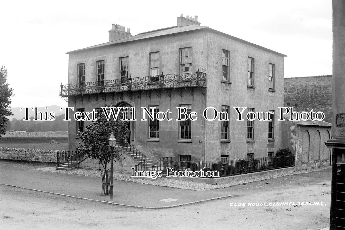 IE 23 - Club House, Clonmel, County Tipperary, Ireland c1900