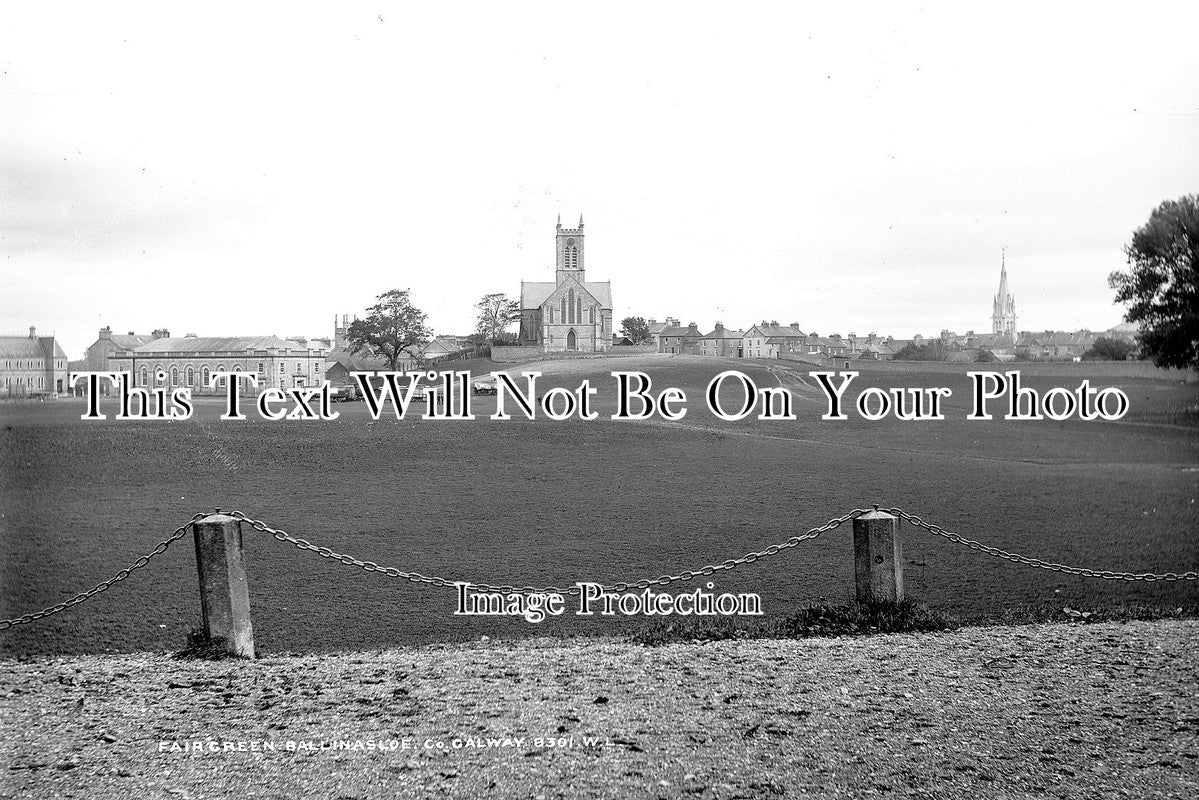 IE 47 - Fair Green, Ballinasloe, County Galway, Ireland c1900