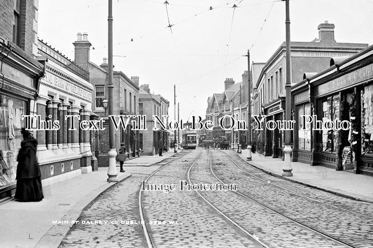 IE 70 - Main Street, Dalkey, County Dublin, Ireland c1910