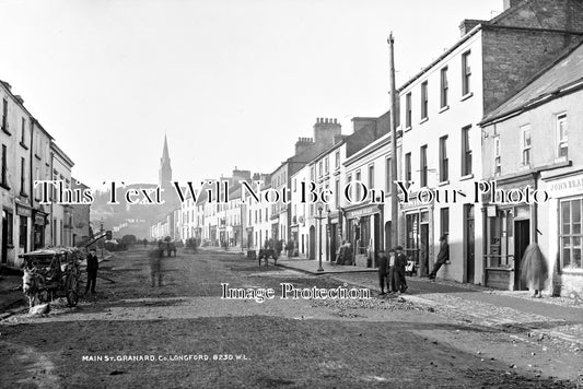 IE 72 - Main Street, Granard, County Longford, Ireland c1905