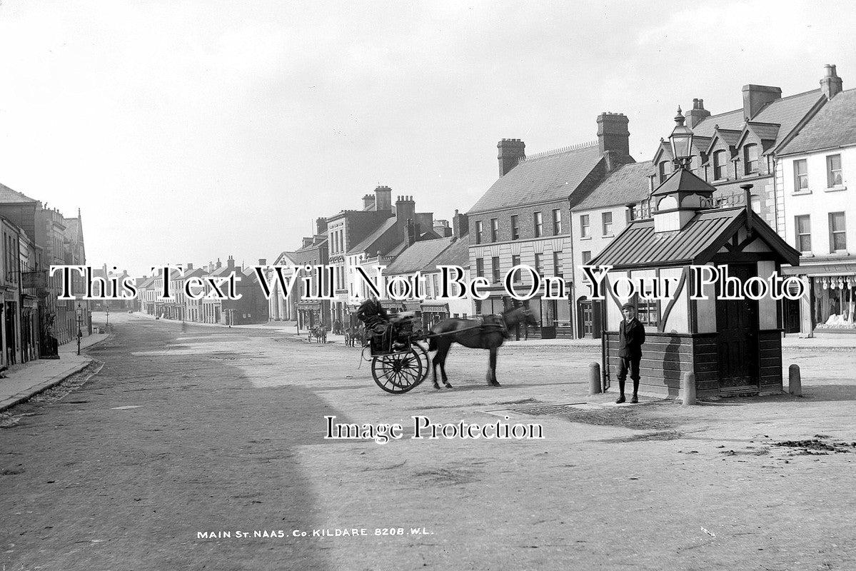 IE 74 - Main Street, Naas, County Kildare, Ireland c1900