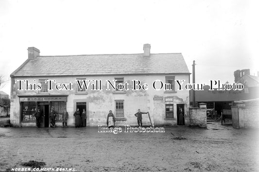 IE 78 - McGuinness's Shop, Nobber, County Meath, Ireland c1900