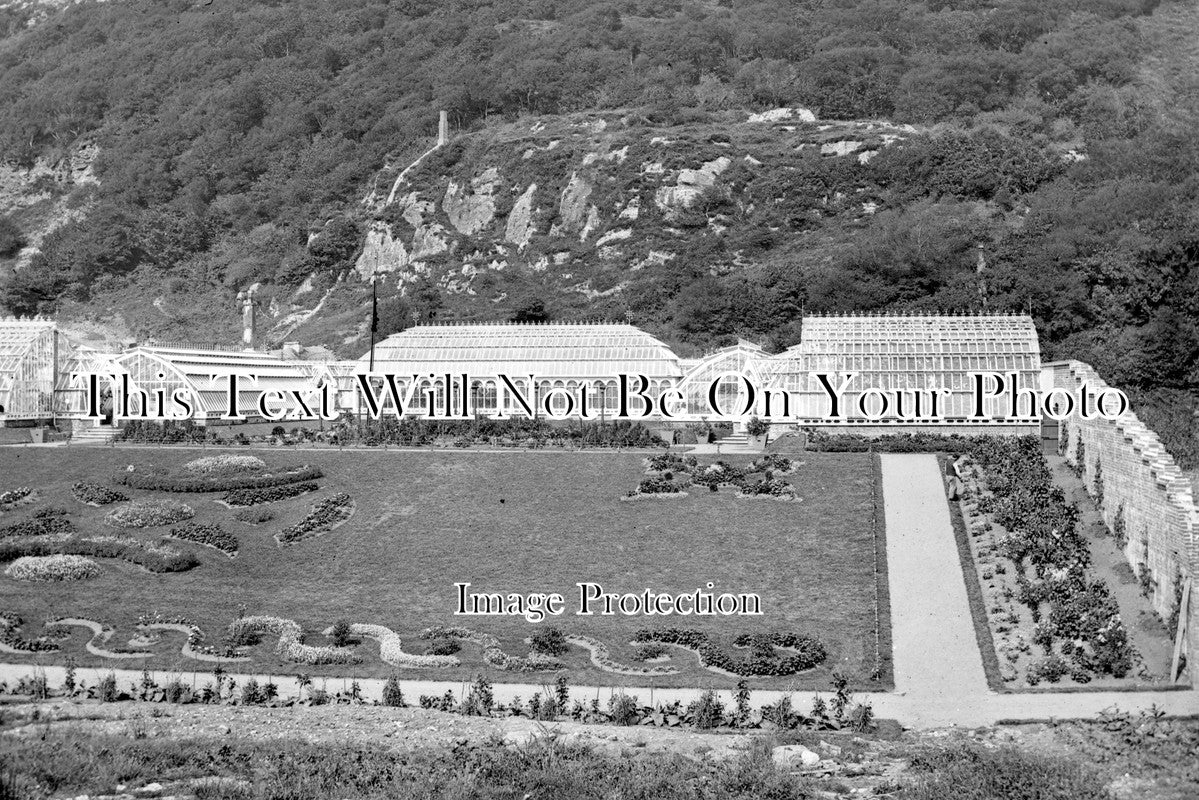 IE 87 - Ornamental Garden, Kylemore, County Galway, Ireland c1870