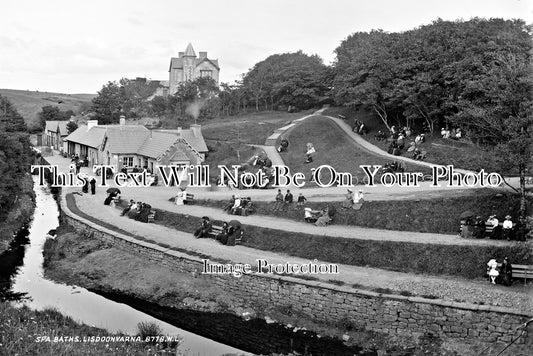 IE 98 - Spa Baths, Lisdoonvarna, County Clare, Ireland c1890