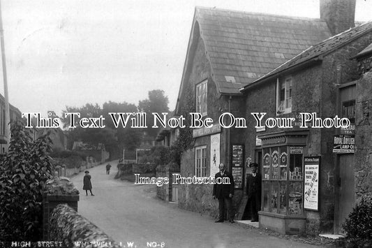 IO 100 - Whitwell Post Office, High Street, Isle Of Wight c1925