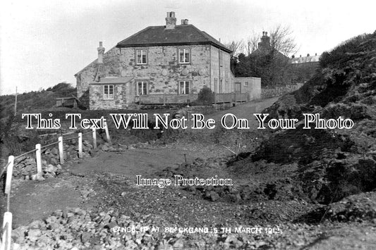 IO 1007 - Landslip At Blackgang, Isle Of Wight 1912