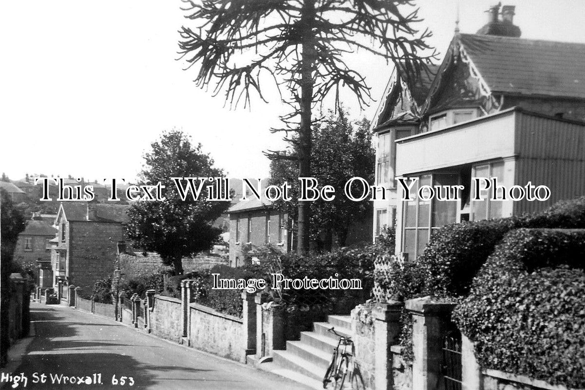 IO 1012 - High Street, Wroxall, Isle Of Wight c1934