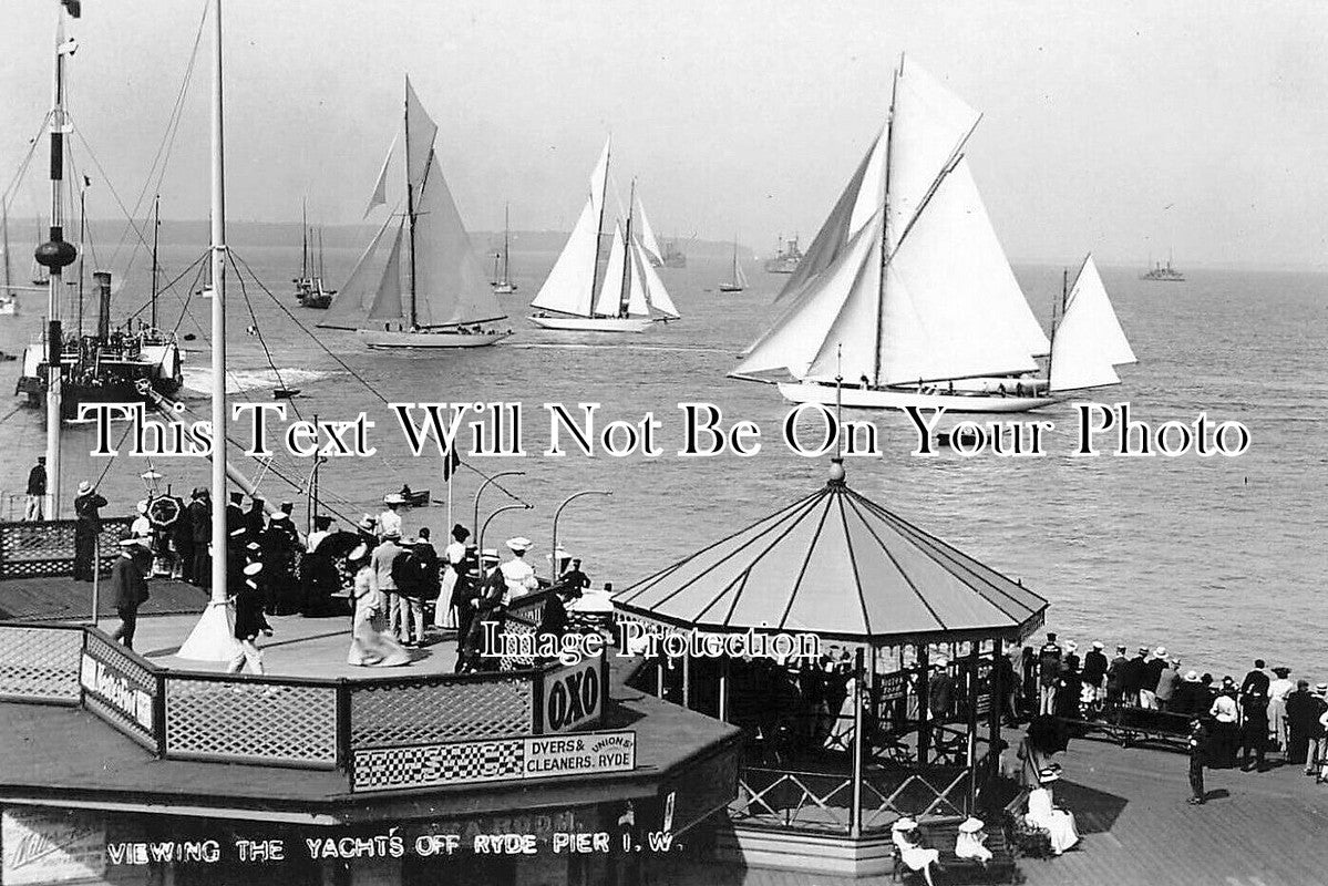 IO 1036 - Yachts Off Ryde Pier, Isle Of Wight