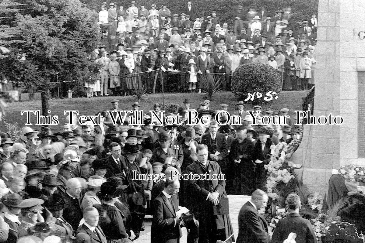 IO 1044 - Unveiling Of Ventnor War Memorial, Isle Of Wight